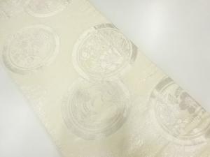 花丸紋織出し丸帯